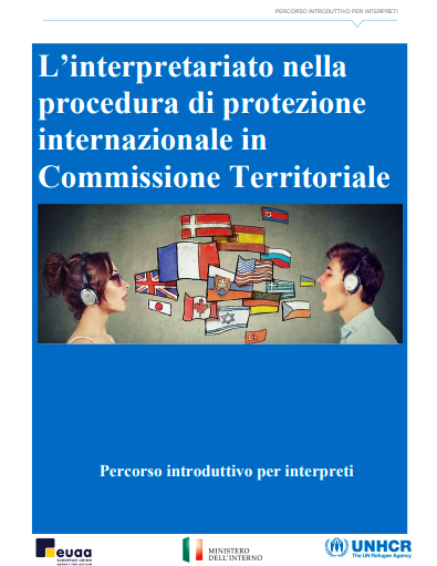 Protezione internazionale, un VADEMECUM per gli Interpreti